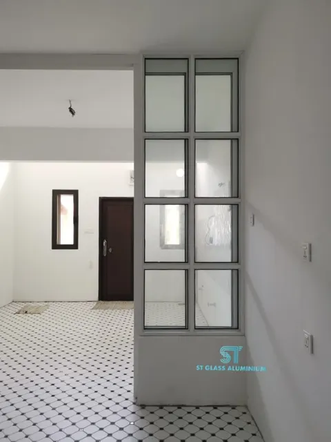 Hanging Sliding Door — Trackless Sliding Door by ST Glass Aluminium thumbnail 2