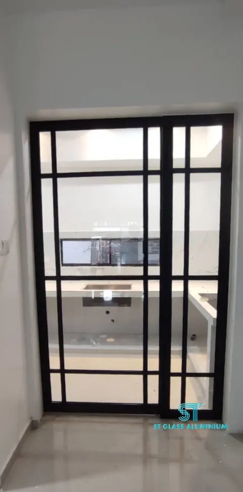 Hanging Sliding Door — Trackless Sliding Door by ST Glass Aluminium thumbnail 1