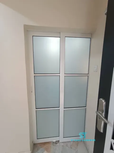 Hanging Sliding Door — Trackless Sliding Door by ST Glass Aluminium thumbnail 2