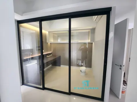 Hanging Sliding Door — Trackless Sliding Door by ST Glass Aluminium thumbnail 1