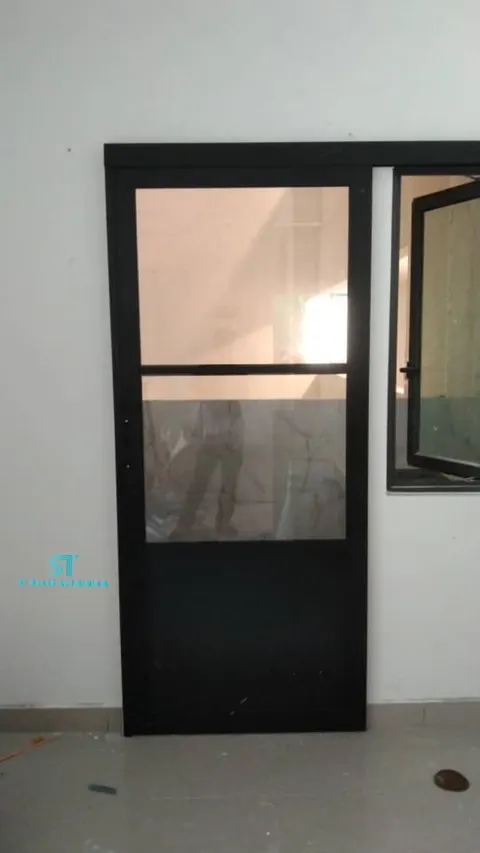 Hanging Sliding Door — Trackless Sliding Door by ST Glass Aluminium thumbnail 2