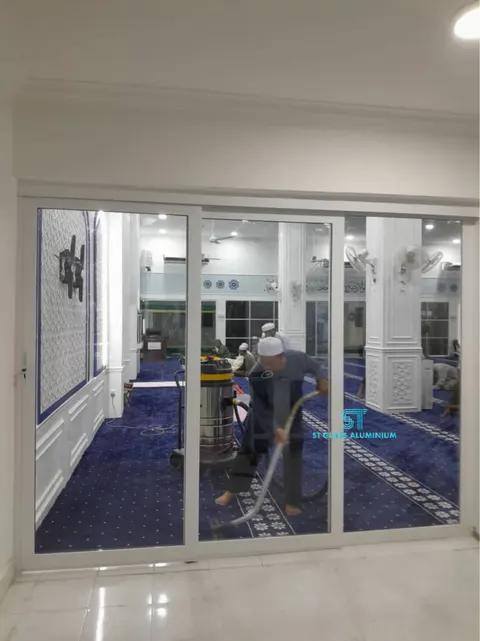 Hanging Sliding Door — Trackless Sliding Door by ST Glass Aluminium thumbnail 6