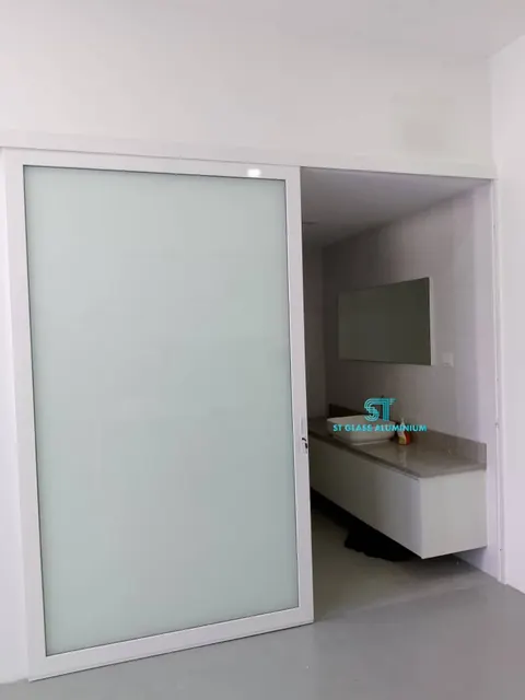 Hanging Sliding Door — Trackless Sliding Door by ST Glass Aluminium thumbnail 2