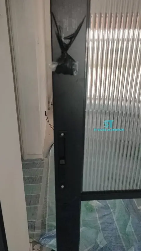 Hanging Sliding Door — Trackless Sliding Door by ST Glass Aluminium thumbnail 2
