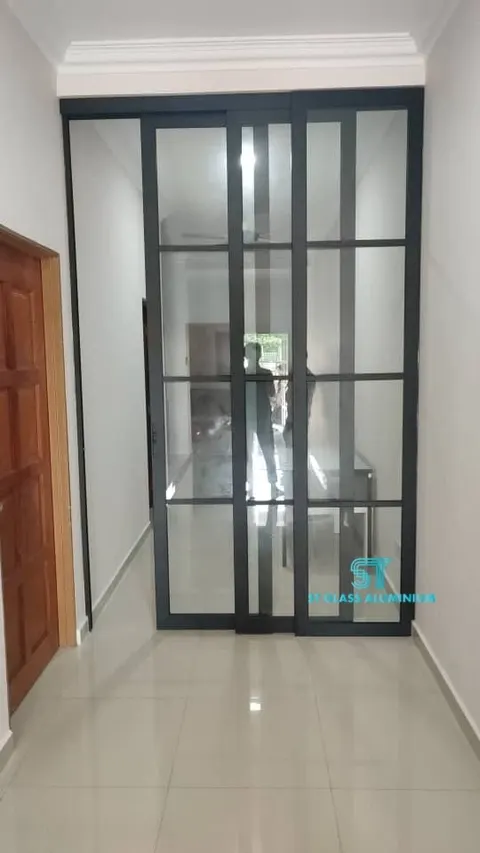 Hanging Sliding Door — Trackless Sliding Door by ST Glass Aluminium thumbnail 2