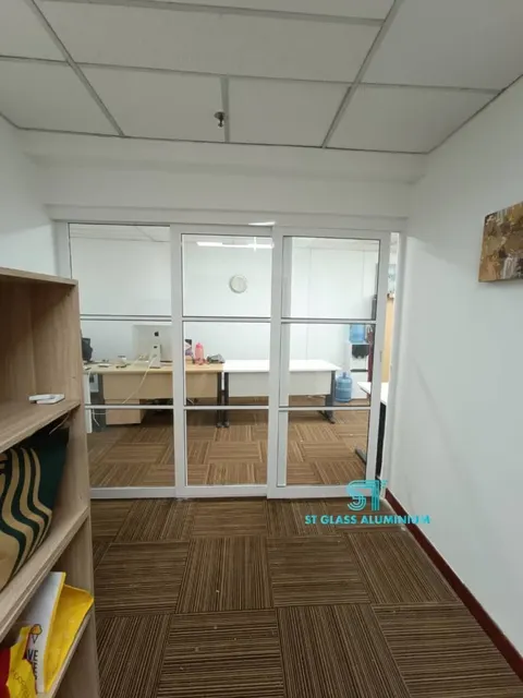 Hanging Sliding Door — Trackless Sliding Door by ST Glass Aluminium thumbnail 2