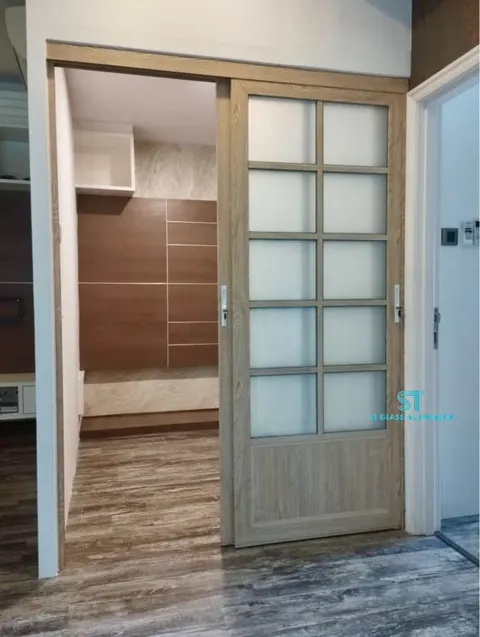 Hanging Sliding Door With Fully Aluminium — Trackless Sliding Door by ST Glass Aluminium thumbnail 2