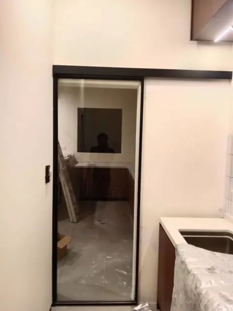 Slim Hanging Sliding Door