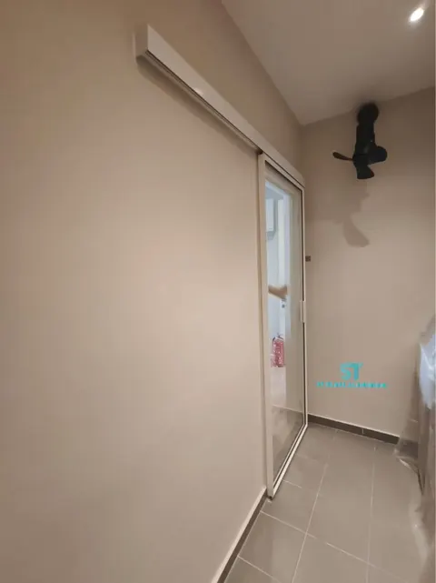 Slim Hanging Sliding Door — Trackless Sliding Door by ST Glass Aluminium thumbnail 4