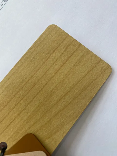 Wood Colour Hanging — Trackless Sliding Door by ST Glass Aluminium thumbnail 2