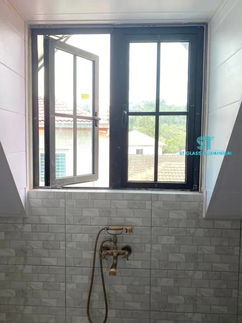Lattice Design Multipoint Window — Window Series by ST Glass Aluminium thumbnail 2