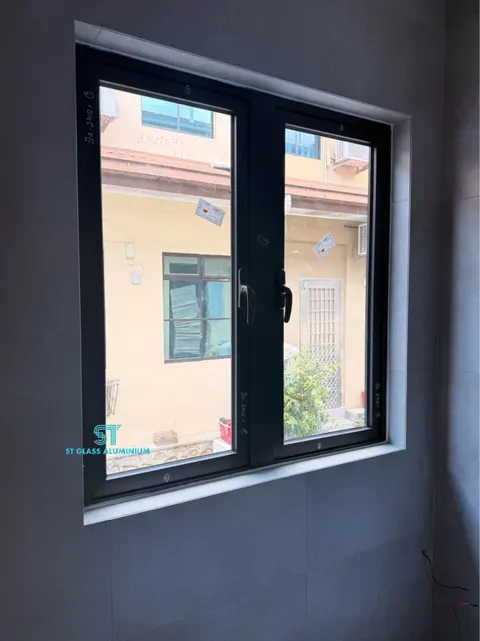 Multipoint Casement Window — Window Series by ST Glass Aluminium thumbnail 1
