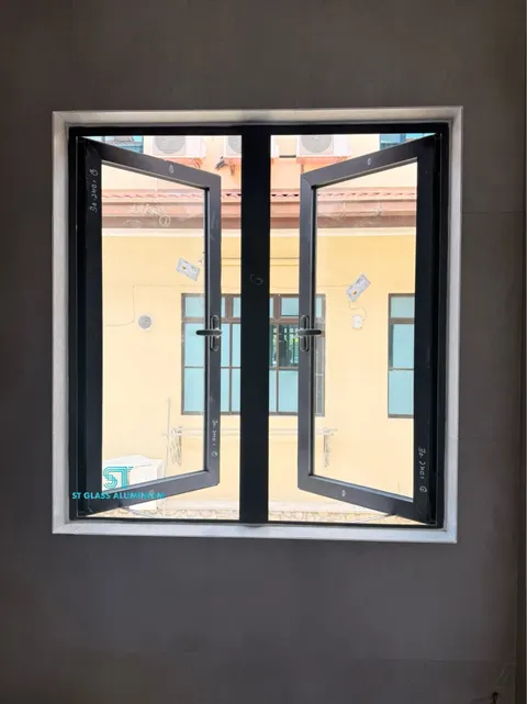 Multipoint Casement Window — Window Series by ST Glass Aluminium thumbnail 2