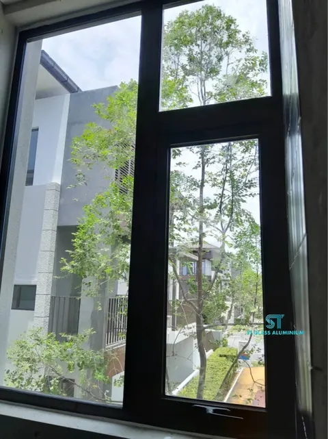 Multipoint Top Hung Window — Window Series by ST Glass Aluminium thumbnail 3