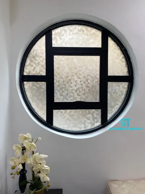 Round Top Hung Window — Window Series by ST Glass Aluminium thumbnail 2