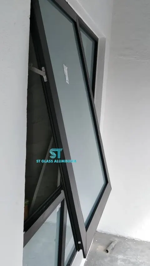 Toilet Top Hung Window