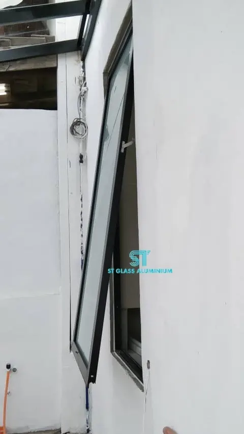 Toilet Top Hung Window