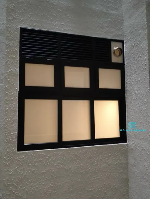 Window With Louvred — Window Series by ST Glass Aluminium thumbnail 2